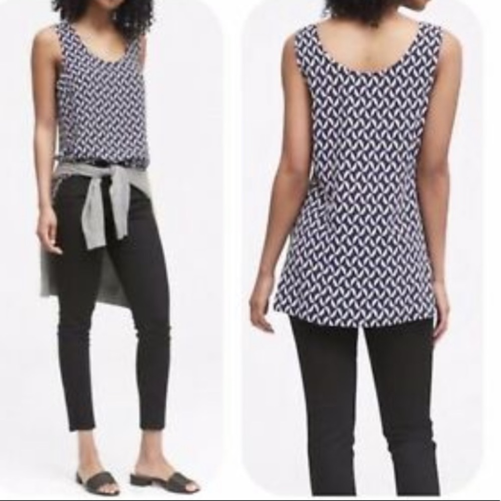 Banana Republic High Low Tank